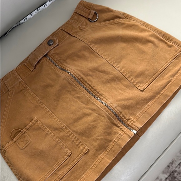 Wild Fable Tan Mini Cargo Skirt Casual - Picture 1 of 8